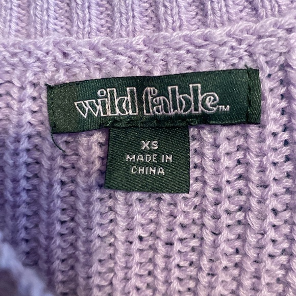 Wild Fable Crop Sweater size XS - Picture 2 of 4